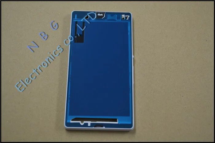 Новинка для sony Xperia Z L36H LT36 C6603 C6602 Передняя средняя рамка корпуса + задняя крышка