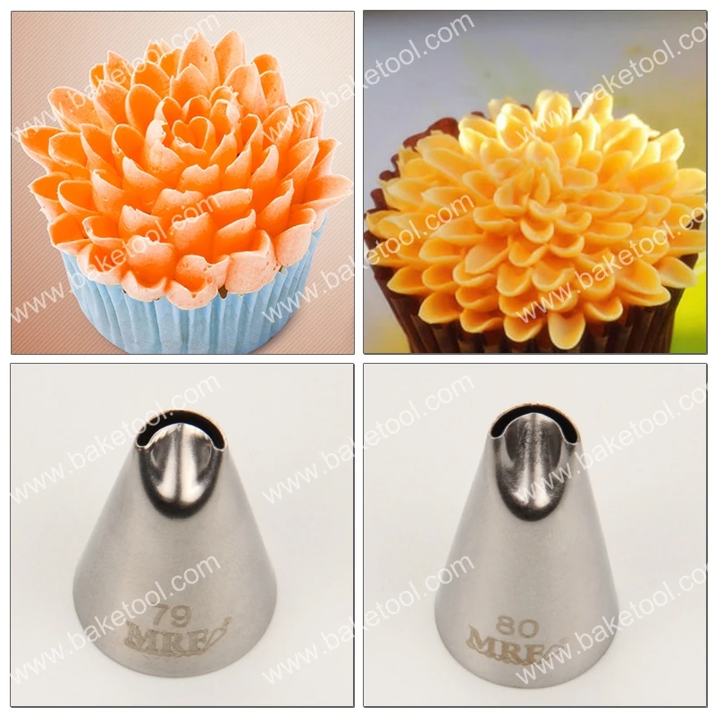 Free Shipping (8pcs/set)New Cupcake Decorating Nozzles(#59/#61/#79/#80/#81/#98/#402/#402L) set with 10pcs 16"Plastic Pastry Bags
Free Shipping (8pcs/set)New Cupcake Decorating Nozzles(#59/#61/#79/#80/#81/#98/#402/#402L) set with 10pcs 16"Plastic Pastry Bags