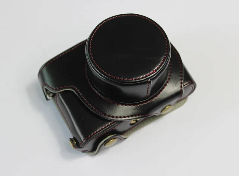 Высококачественная сумка для камеры из искусственной кожи чехол для Leica D-LUX 7 D-LUX7 D7 с нижним отверстием батареи+ маленькая сумка для хранения