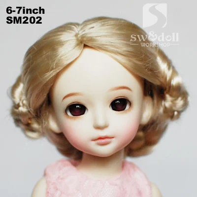1/3 1/4 1/6 1/8 весы BJD парик волос для BJD/SD аксессуары куклы сделай сам. Не включает