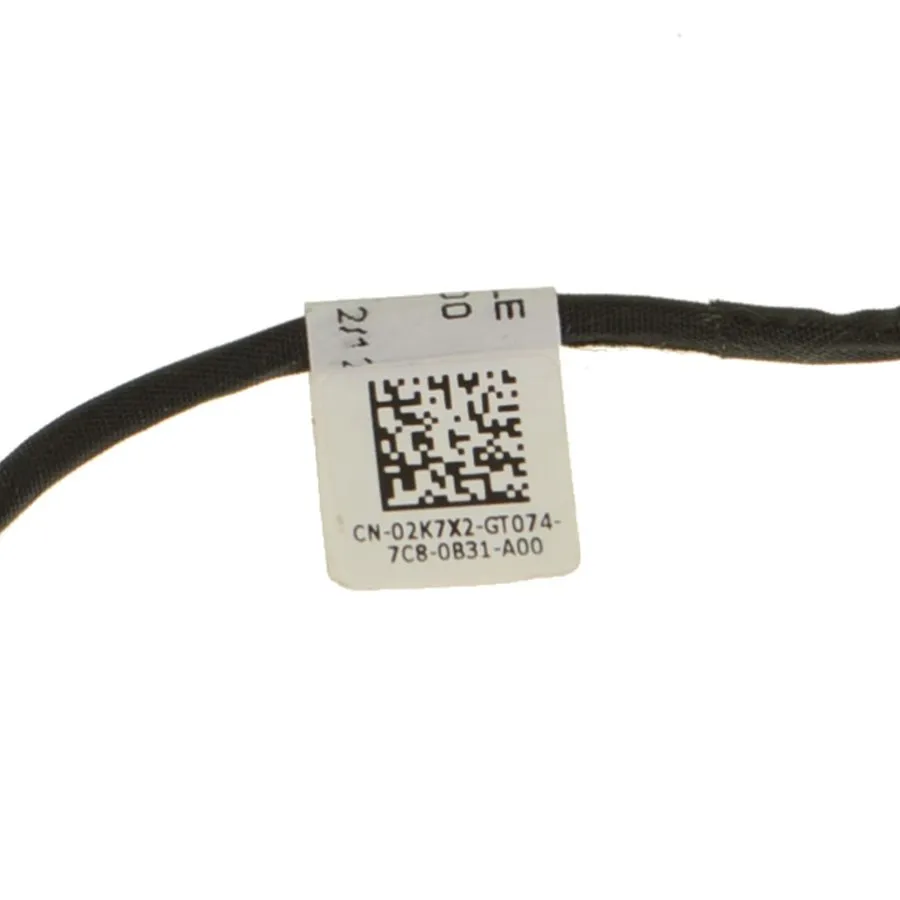 Для Dell Inspiron 15 5570 17 5770 DC входной разъем питания с кабелем 2K7X2 02K7X2 полностью