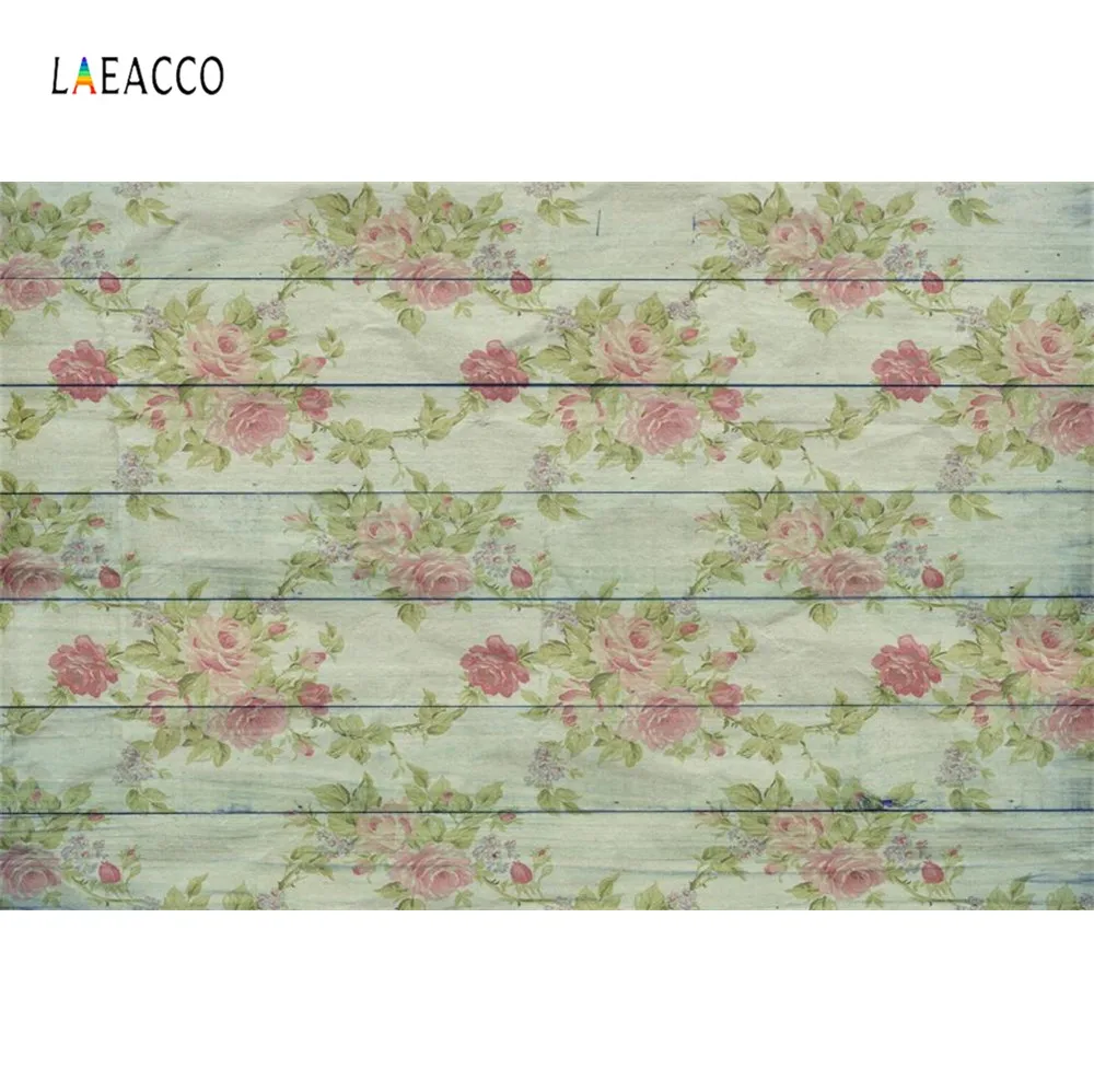 Деревянные доски Laeacco цветы роза обои кукла портрет фотографии фоны для