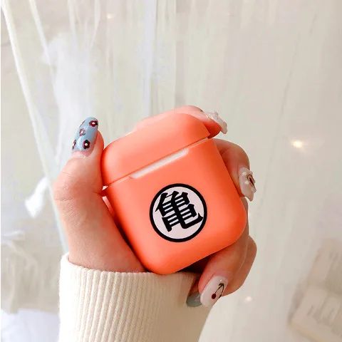 gui 2 Японский аниме Dragon Ball Goku Мягкий силиконовый чехол для наушников для apple airpods наушники беспроводные Bluetooth защитный чехол - Цвет: gui 2