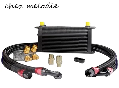 Универсальный Радиатор масляного радиатора MOCAL в британском стиле 19 рядов AN10 +