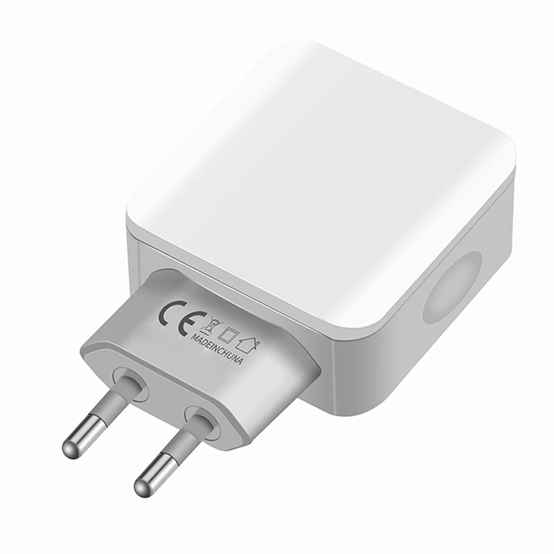 AMEEC USB зарядное устройство 3 порта Портативный зарядный адаптер ЕС зарядные