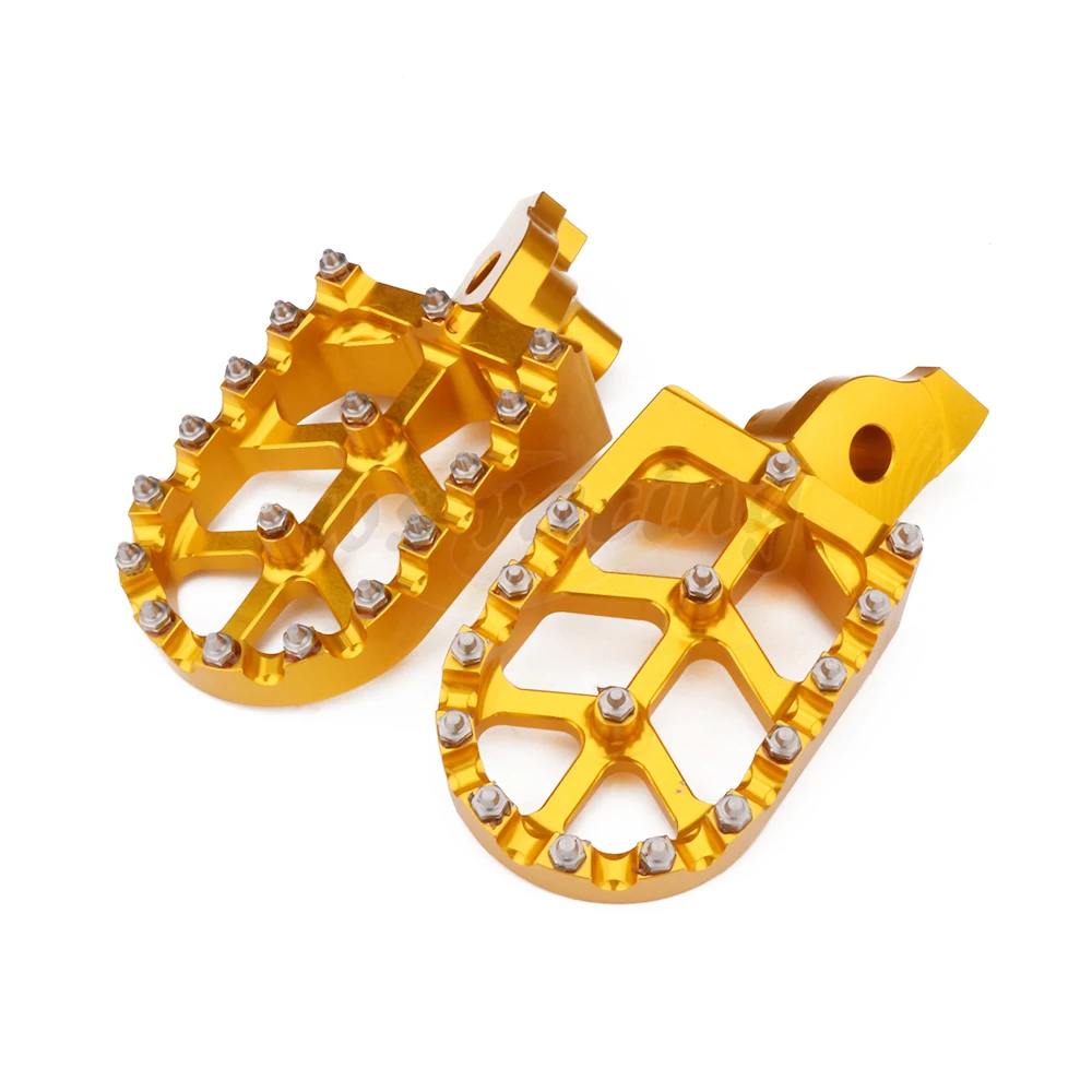 

Motorcycle Billet MX Wide Foot Pegs Pedals Rest Footpegs For SUZUKI RMZ250 2007 2008 2009 RMZ450 2005 2006 2007 Dirt Bike