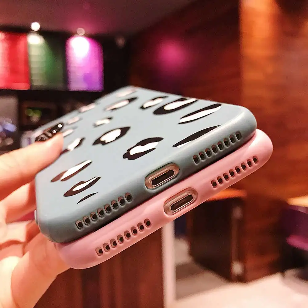 Роскошные чехлы для телефонов с леопардовым принтом iPhone X XR XS Max чехол 8 7 6S 6 plus
