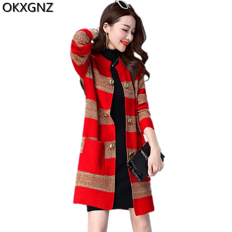 Женский трикотажный кардиган средней длины с длинным рукавом|knitted cardigan|womens sweater