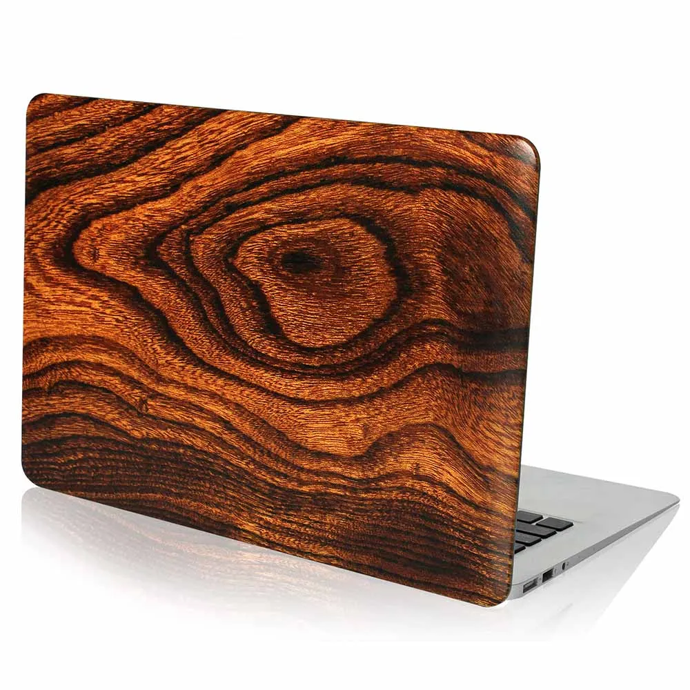 6 JUNWER модный твердый деревянный чехол для MacBook Air Pro retina 11 12 13 15 с сенсорной панелью для Mac book 13,3 15 дюймов A1932 - Цвет: 6