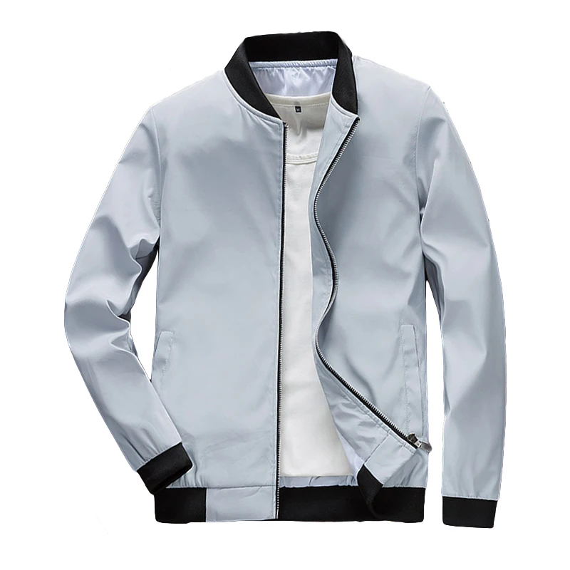 

Bomber Jackets Men 2019 Spring New Fashion Men's Jacket Coat Baseball Uniform Mens Brand Clothing Fashion Coats Male Outerwear