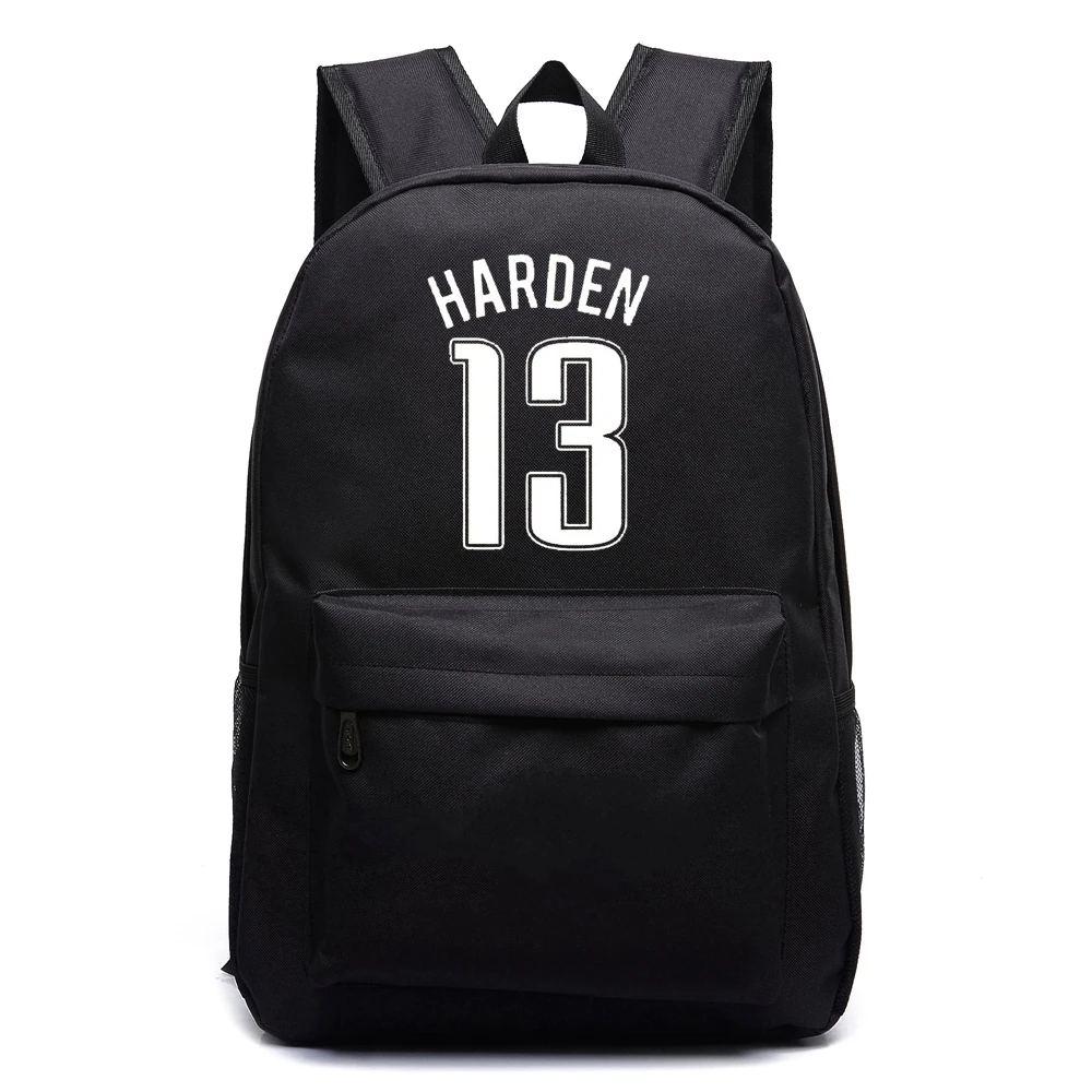 Холщовый Рюкзак James Harden для подростков школьный ранец мальчиков и девочек сумка