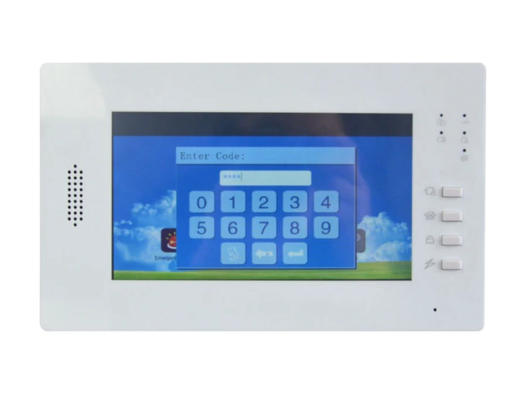 Цветной TFT дисплей беспроводной GSM SMS главная охранной сигнализации мо и Android APP