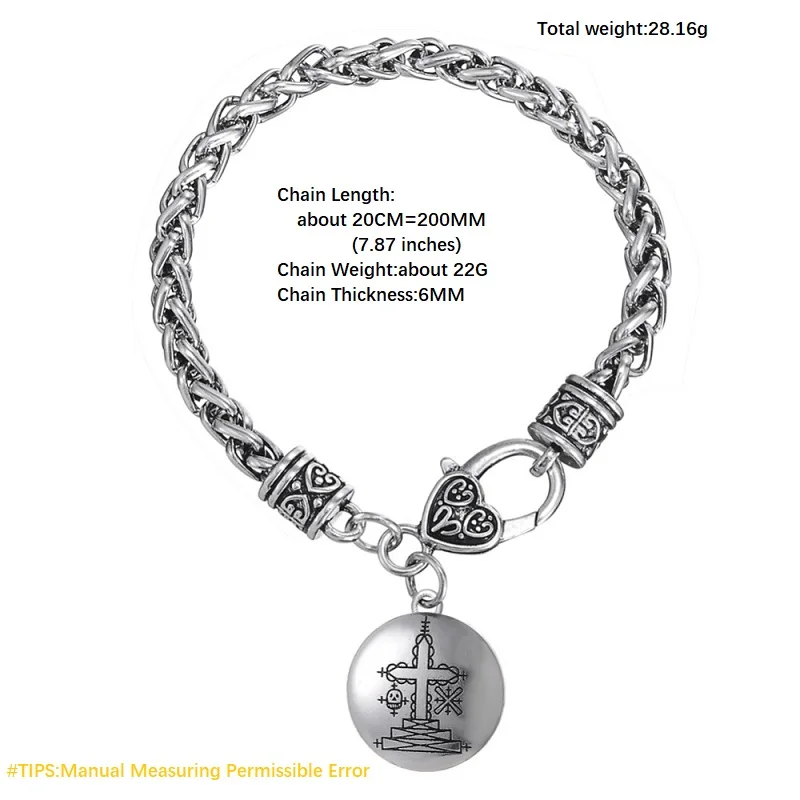 Fishhook Hoodoo Amulet Steampunk браслет Voodoo Veve подвеска ювелирные изделия женские браслеты