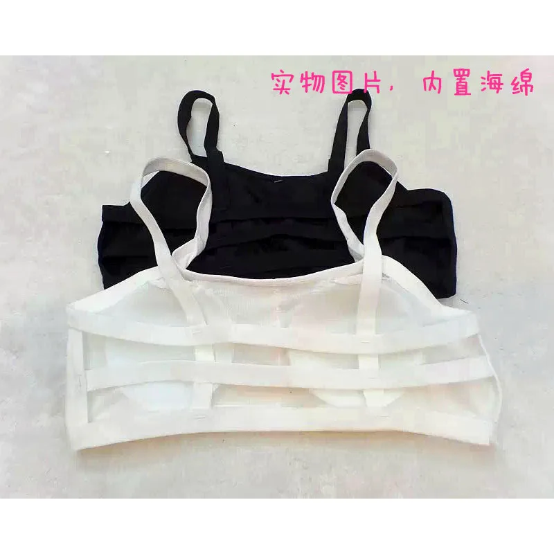 Сексуальный базовый жилет с открытой спиной из хлопка и спандекса женский