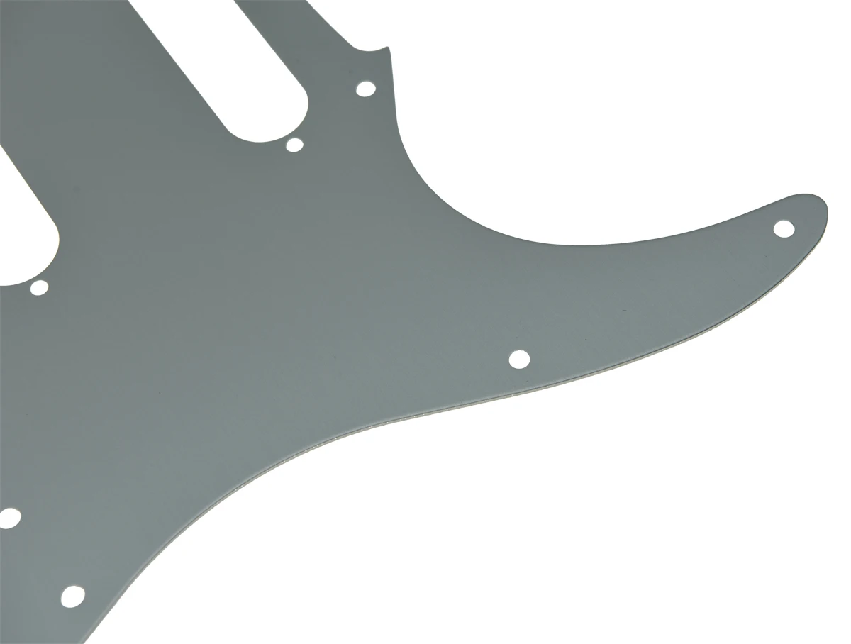 KAISH 11 отверстий ST Strat SSS металлическая гитарная накладка алюминиевая пластина для