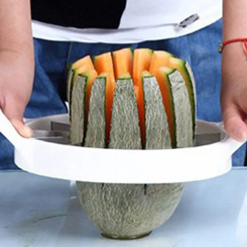 Нержавеющая креативная ломтерезка для арбуза Ломтерезка Для дыни нож фруктов