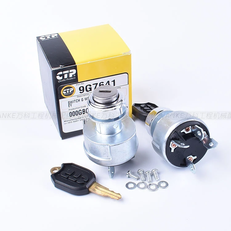 

320B/320C Start Ignition Switch E320D/325/330D Start Valve Key Head CTP Import