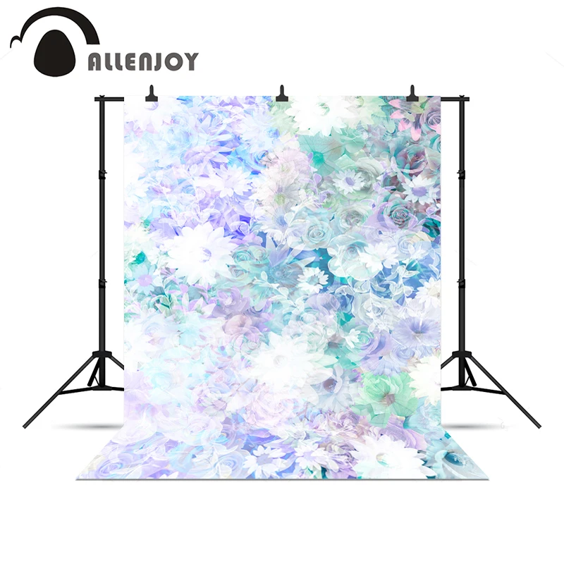 Allenjoy фон для фотосессий красивые весенние свежие Лавандовые детские фоны