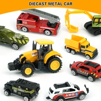 toy car 164 alloy car mini diecast metal car toys construction vehicle police military toy car model set collections gift