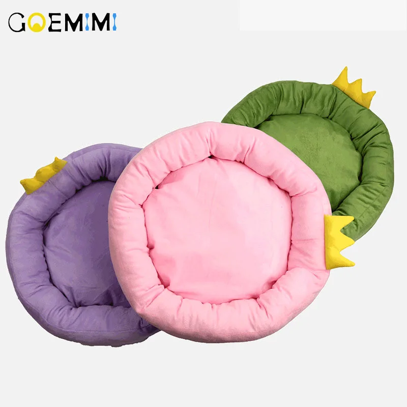 

2019 Super Cute Soft Cat Bed Winter House for Cat Warm Cotton Dog Pet Products Mini Puppy Pet Dog Bed Soft Comfortable