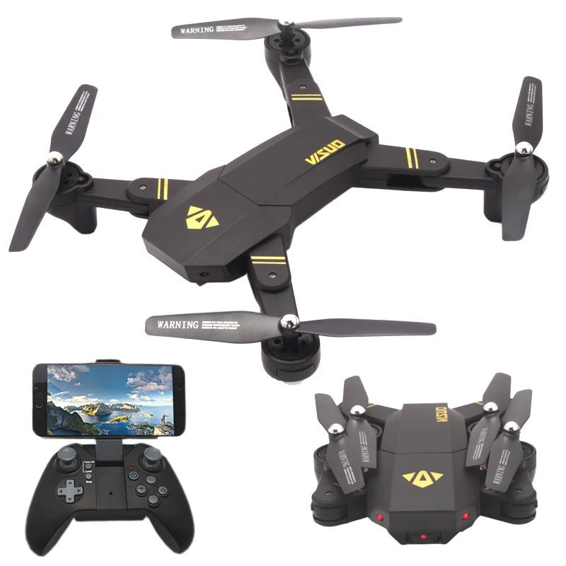 Elfie Drone Visuo XS809HW квадрокоптер с камерой 2MP 720P дрон с камерой вертолет дроны коптер мини квадрокоптер с камерой профессиональный мини дрон