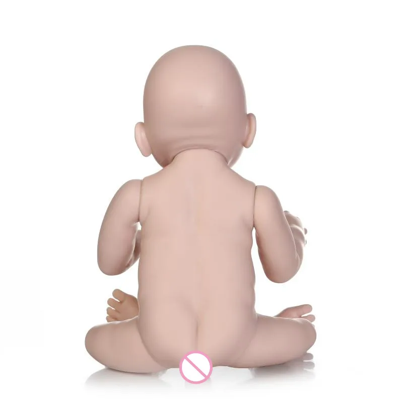 20 дюймов полный корпус силиконовый виниловый набор кукол реалистичные