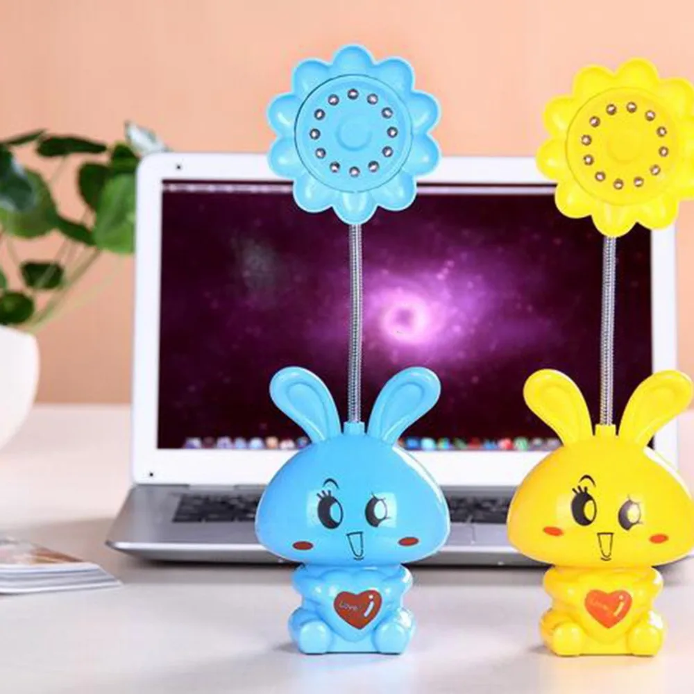 LED Night Light for Kids Sensor Controlled Nightlights Baby Nursing Cartoon Rabbit Shaped Lamp Drop Shipping Sale | Освещение