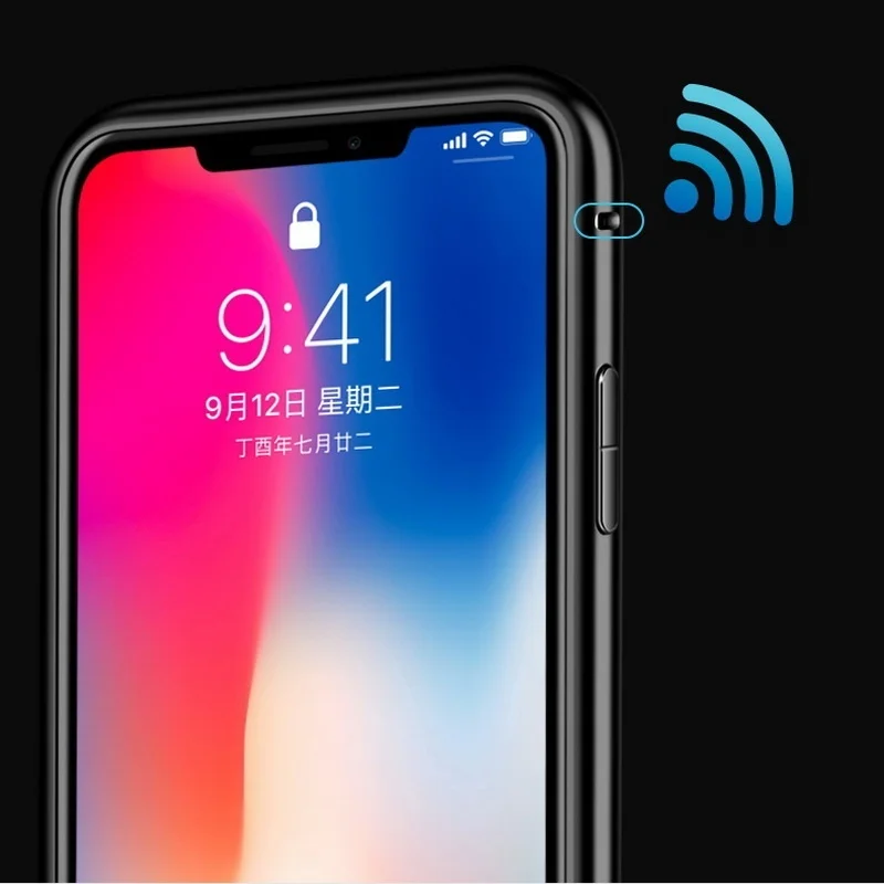 Металлический магнитный чехол для iPhone 8 Plus + задняя крышка из закаленного стекла с