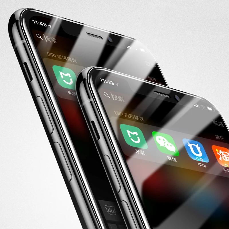 Закаленное стекло высокого качества для iphone X 5 6/6s 6 Plus 7 8 защита экрана закаленное