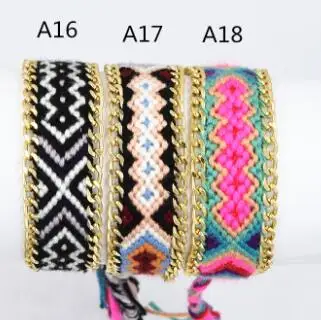 8 шт. плетеные браслеты из хлопка с вышивкой|friendship bracelets|chain braceletgirls bracelet |