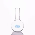 Кипящая колба с плоским дном, с длинным узким горлышком, емкость 250 мл, внешний диаметр горлышка около 30 мм, колба с длинным горлышком с нормальным горлышком