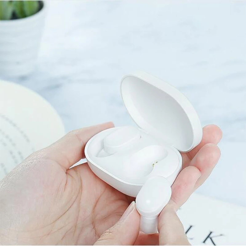 Xiaomi AirDots Bluetooth наушники Молодежная версия оригинальные TWS стерео басы BT 5 0 с