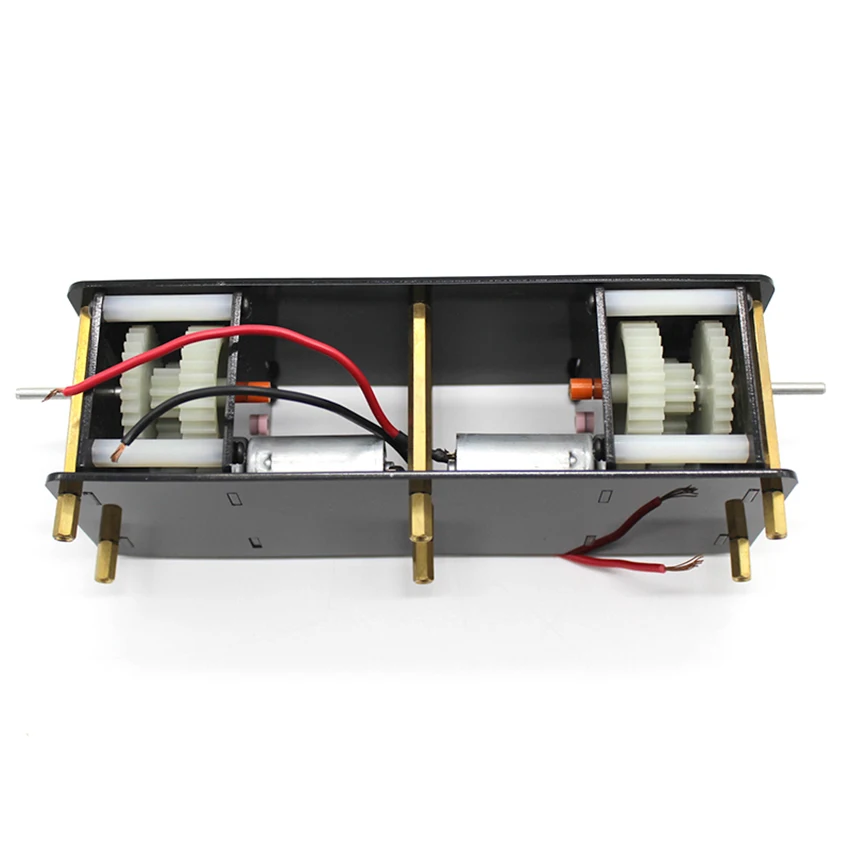 Двойной выходной вал коробки передач с 6x3 мм медными колоннами 6 в большой мотор