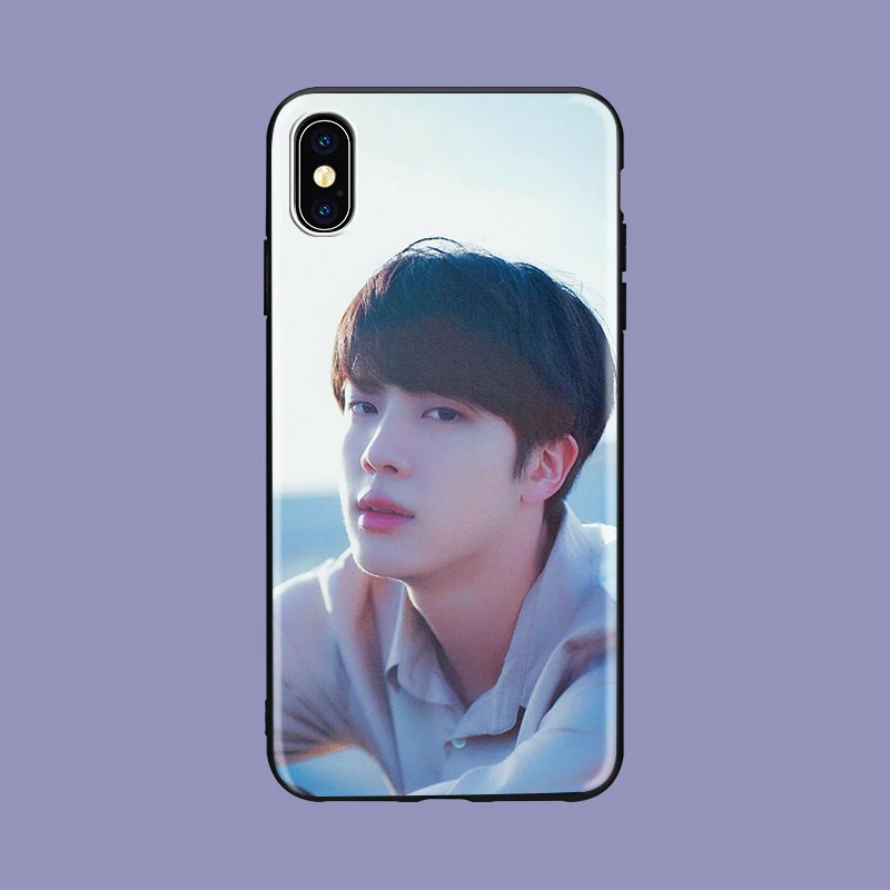 Euphoria Jungkook KPOP MAN мягкий силиконовый черный чехол для телефона для iPhone11 pro 5se 6 6s 7 8 plus X Xs XR max Jimin kim minyun - Цвет: 1062