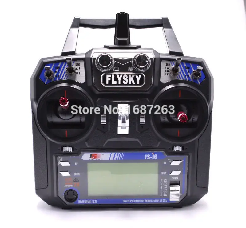 Flysky FS i6 I6 2 4G 6 канальный контроллер передатчика Φ приемник 22 в 1 RC USB симулятор