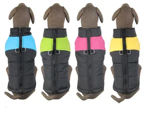 Теплая зимняя одежда для больших собак, одежда для больших собак, жилет на молнии для собак, зимняя одежда, куртка, пальто, товары для собак высшего качества