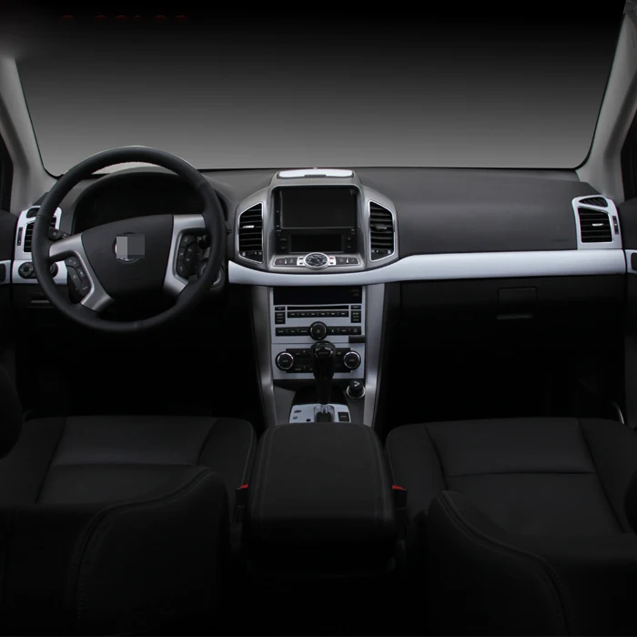 Car-Styling Teeze Car Interior Center Console Color Change Carbon Fiber Molding Sticker Decals For Chevrolet Captiva | Автомобили и