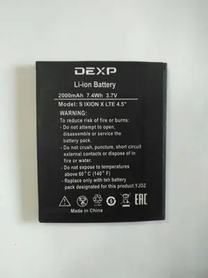 

For DEXP S Ixion X LTE4.5''In stock DEXP Battery 1800mAh Smartphone Replacement Accessary For DEXP S Ixion X LTE4.5''In stock