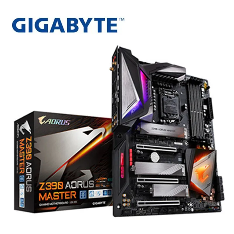 Материнская плата для Gigabyte Z390 AORUS MASTER оригинальная новая материнская DDR4 игровых
