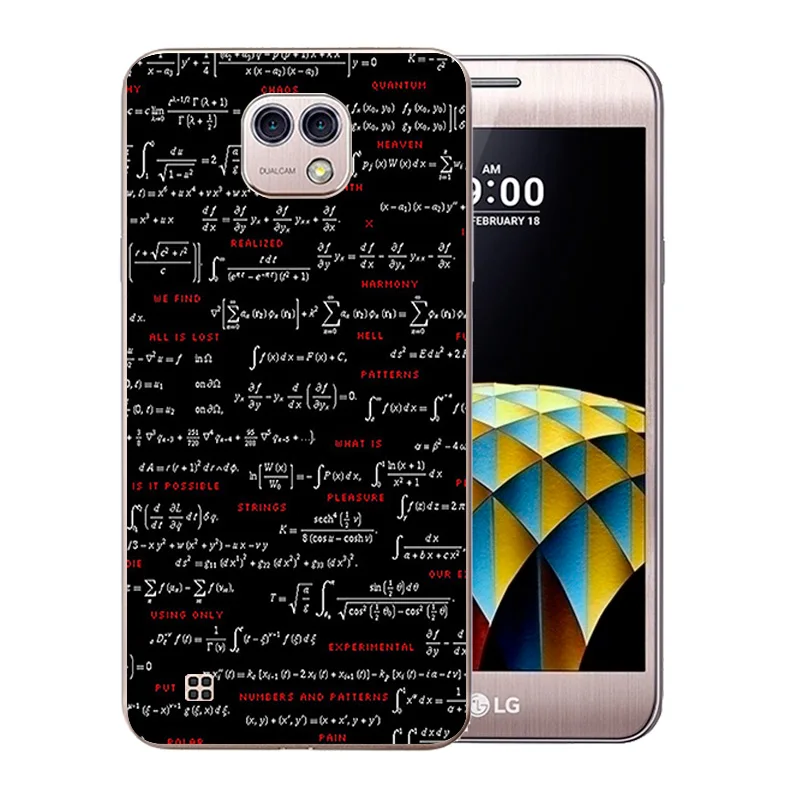 5 2-дюймовый чехол для телефона LG X Cam мягкий цветной из ТПУ с рисунком K580 K580DS