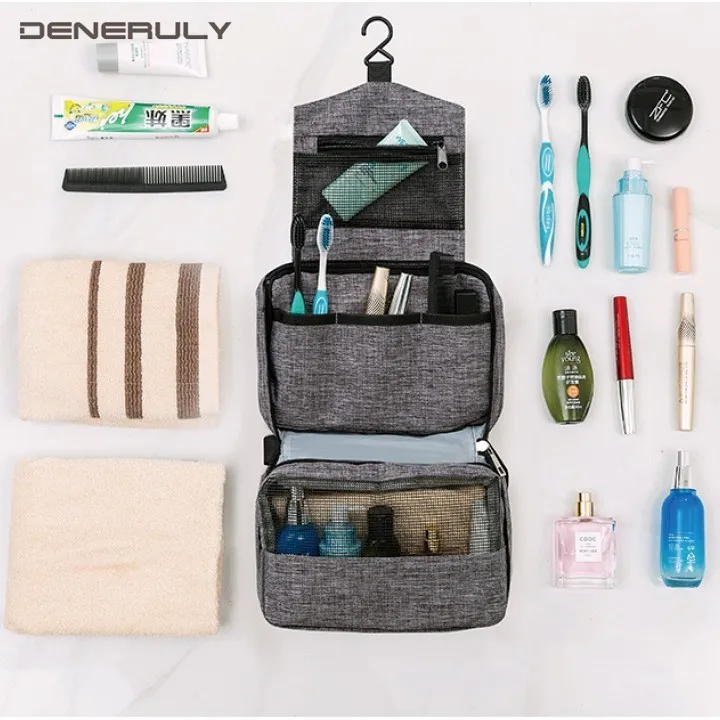 Travel Cosmetic Make Up Bag Makeup Organizer Waterproof Big Bag Kuferek Na Kosmetyki Makeup Woman Maletin Maquillaje Kit New