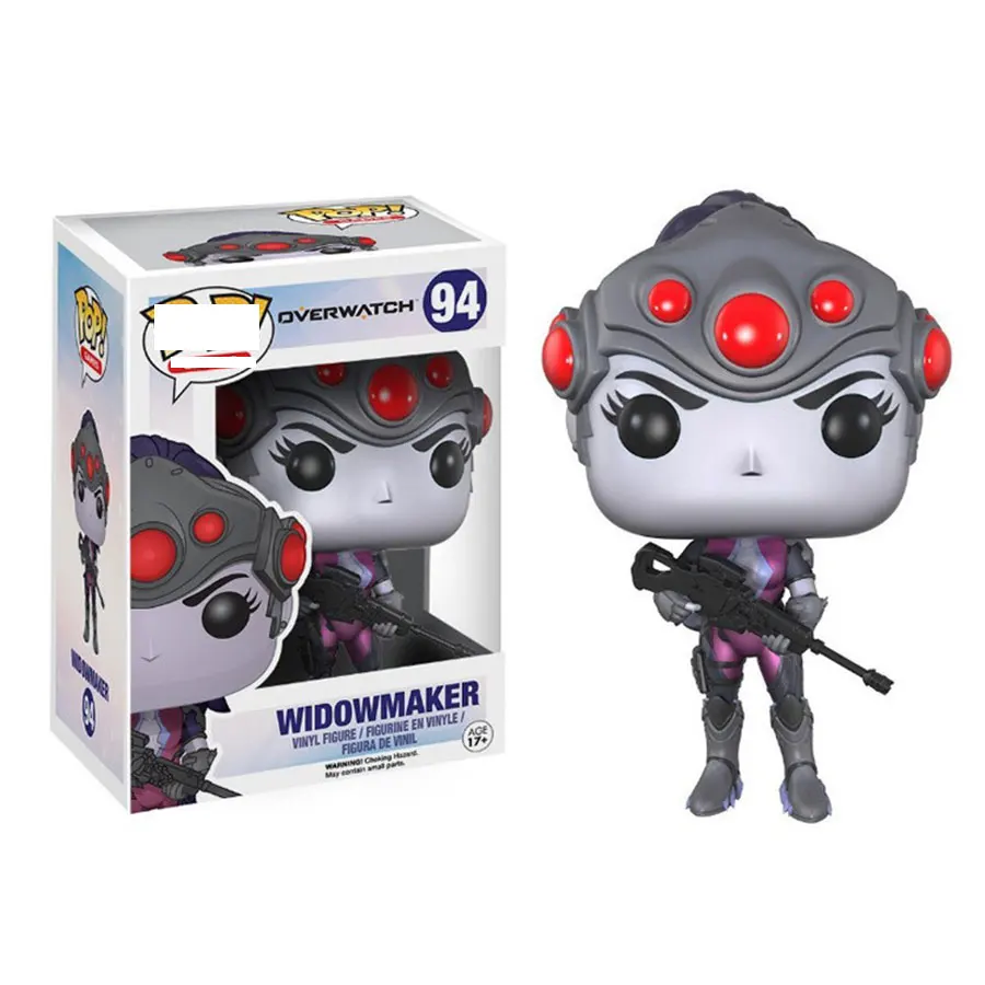 10 см игровой персонаж фигурка OW Widowmaker версия модель куклы игрушки коллекция дети