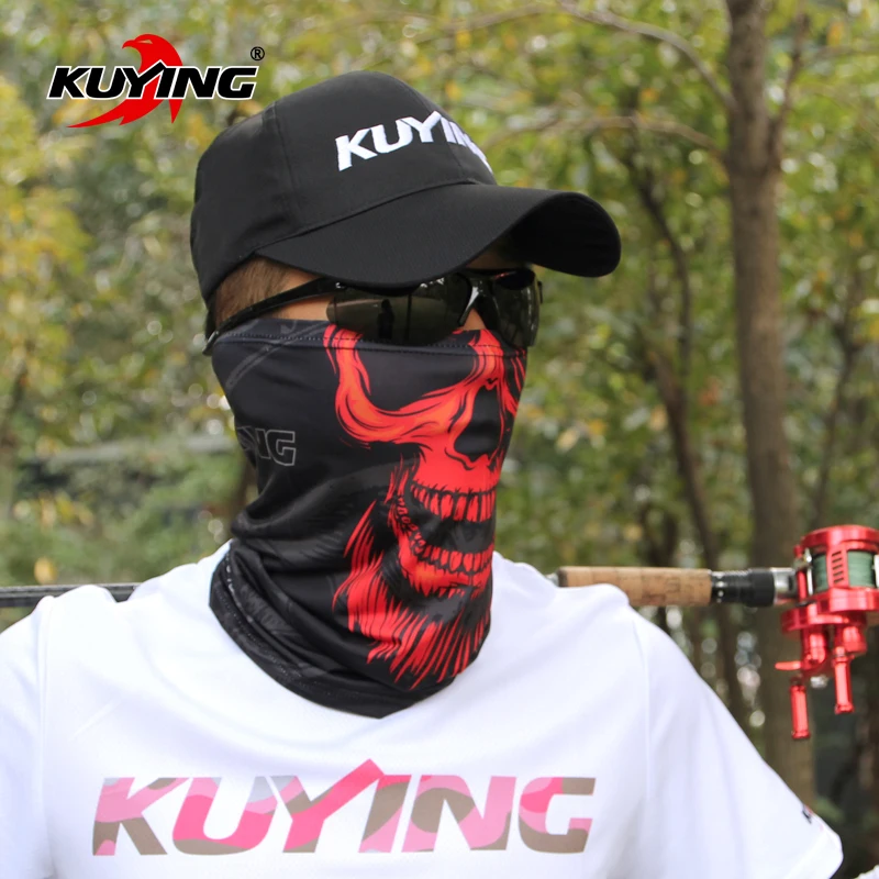 KUYING Cycling Fishing Ice Rayon Face Mask Outdoor Headband Windproof Sports Neck Warmer Skull Headwear Scarf Cover New |