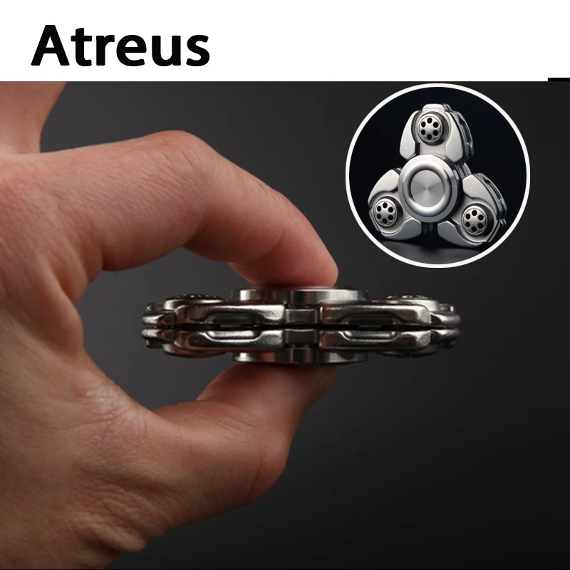 Atreus Car styling Fingertip Gyro Decompression Anxiety Stress Sticker toy for obd2 Renault Skoda octavia Opel astra h J G Jeep |