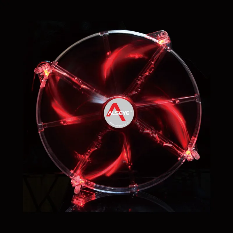 Alseye led 200 мм кулер вентилятор для компьютера (3 шт) 3/4 pin 600 ОБ./МИН. ATX Корпус