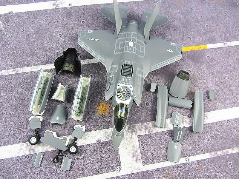 США ВВС F35 молниеносный самолет модель 1: 72 для F35A/F35B вертикального взлета и