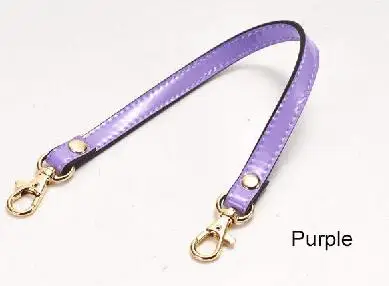Purple Бренд IMIDO, 33 см, натуральная кожа, сумка на ремне, ручка, короткий ремешок, сменный кошелек, аксессуары, части, correa de bolso STP153 - Цвет: Purple