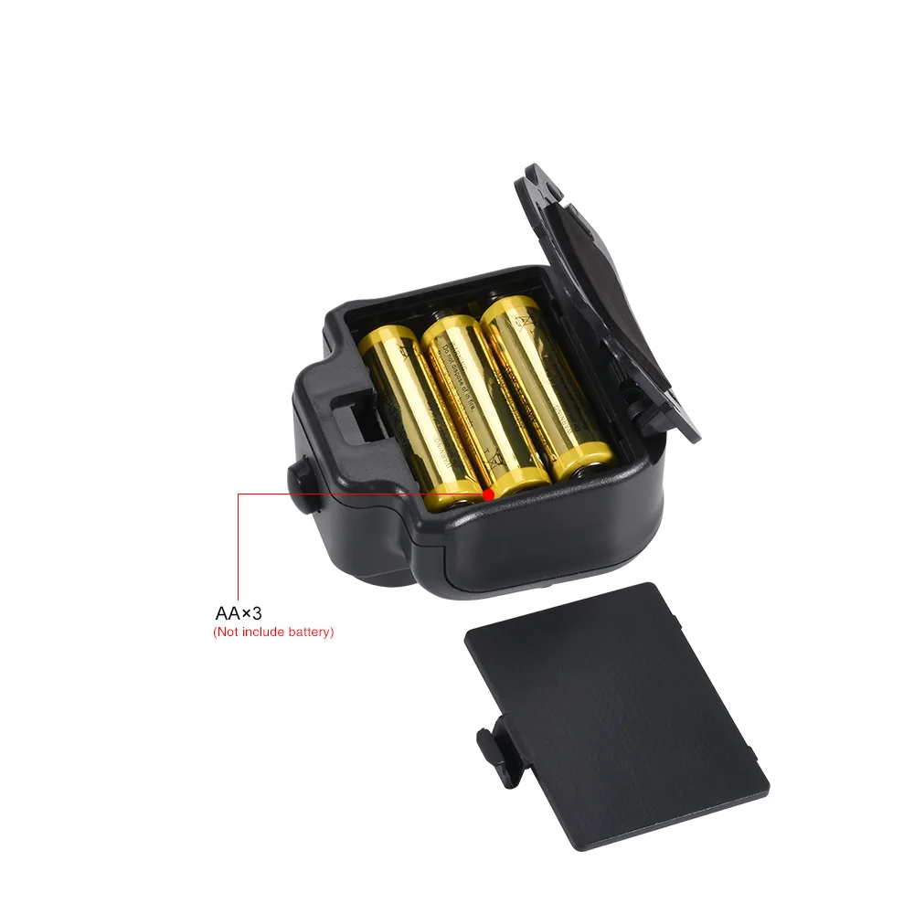 GIJOE led head light plastic cob headlamp 2019 new use 3*AA battery mini 2 bulbs by 1 switch waterproof camping | Освещение