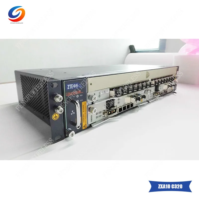 Оригинальный FTTH GPON/EPON 10G Оптический линейный терминал AC + DC ZXA10 C320 ZTE OLT с 8 портами