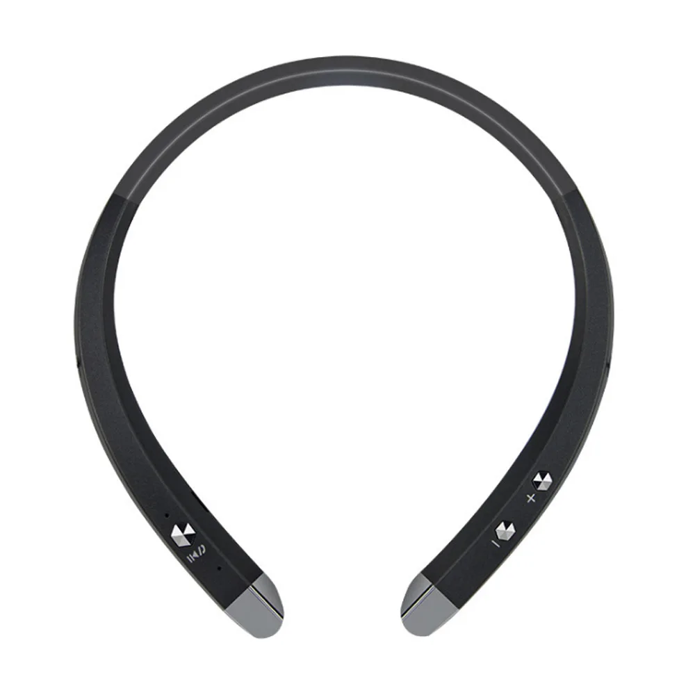 Беспроводной шейным Bluetooth гарнитуры громкой связи Спорт стерео наушники с